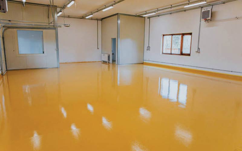 Warehouse floor epoxy Dubai